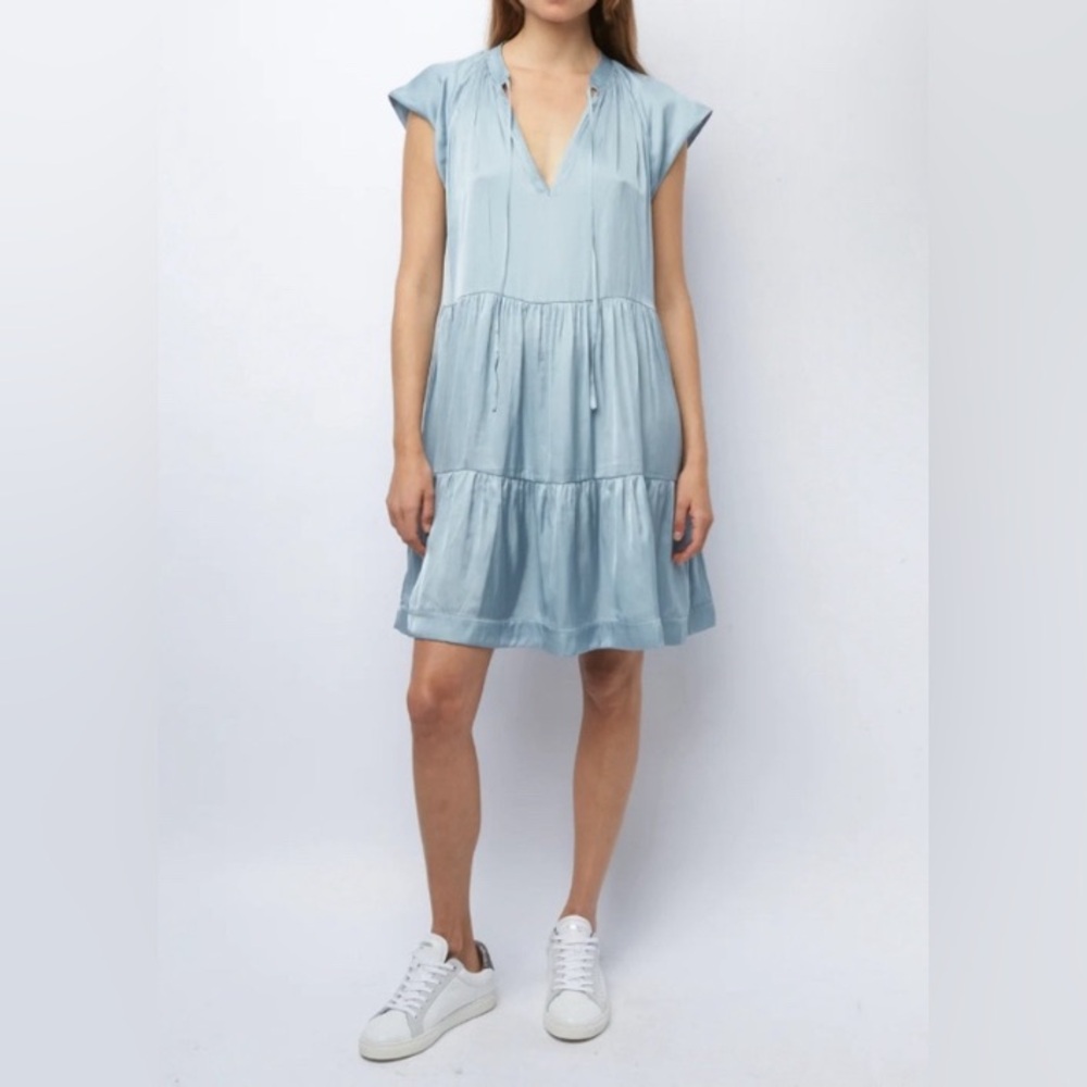 NWT Zadig & Voltaire Rito Satin Dress Revolve S